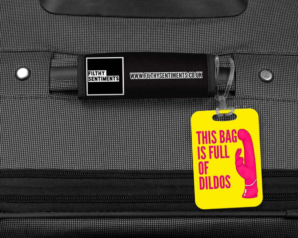 Suitcase Tag Bag Full Of Dildos #1 image